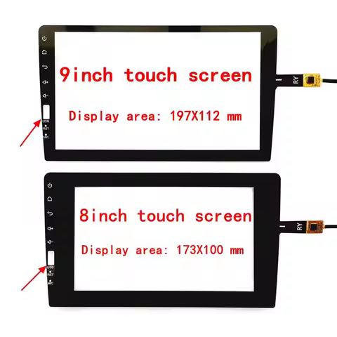 9inch 8inch 229*130mm 6pin GT911 GT915 Touch Panel Digitizer Screen For HC-1493-090 HC-55GT911 Car D