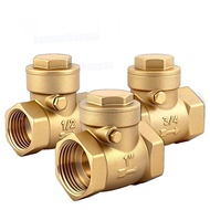 【KHA】Brass check valve, copper horizontal 1/2-3/4-1 "water pump pipe check valve, check valve