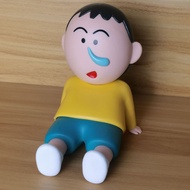 Japanese Man Crayon Shin-Chan Lazy Phone Holder Big Snot Dumb Trendy Play Figure Desktop Decoration
