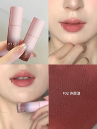 ลิปสติกกันน้ำ Kiko Double-Ended Lip Glaze 103 Raincoat 132 Lip Gloss น้ำมันบำรุงริมฝีปากในฤดูใบไม้ร่