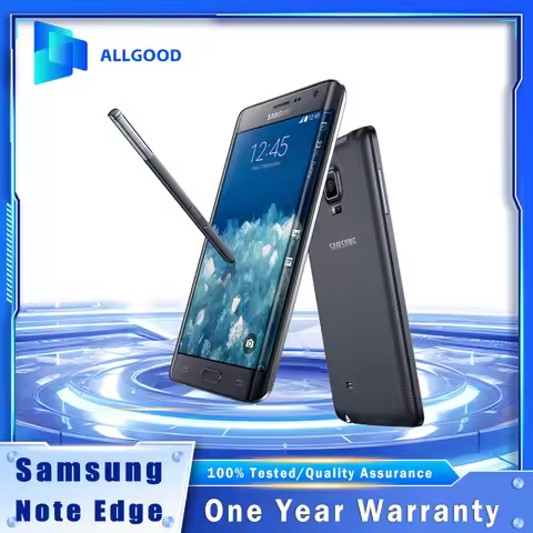 Original Samsung Galaxy Note Edge N915 5.6" 2K Curved AMOLED 3GB RAM 32GB ROM 16MP Camera S-Pen 4G L