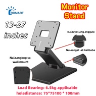 ROMART 10-27 Inch Universal Bracket PC Monitor Telescopic Wall Bracket Monitor Stand Mount