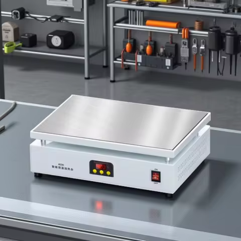 Electric Heating Plate Heating Table Mini Hot Plate Digital Soldering Preheating Rework Station PCB 