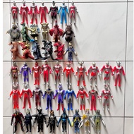 NEW STOCK Ultraman and kaiju 4.7 , 5.2 inch candy toy sofubi original bandai japan toy