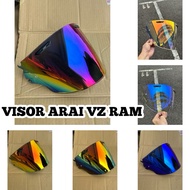 HELMET VISOR ARAI VZ RAM VAS-Z RAM-X VZ-RAM SZ-R VAS SZ-R VEO OPEN FACE REVO SIANG MALAM ANTI UV ARA