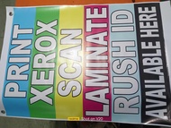Print and Xerox Tarpauline Made with Good quality