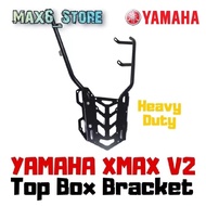 YAMAHA XMAX / XMAX250 V2 MONORACK HEAVY DUTY FOR TOP BOX GIVI BOX ALUMINIUM BOX PREMIUM QUALITY KOTAK MOTOR BESI BRACKET