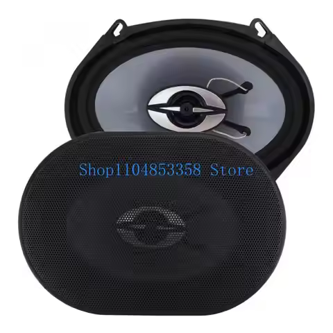 High Sensitivity 91dB HiFi Car Loudspeakers 50W Coaxial Stereo Systems with Deep Bass&Crisp Treble W