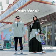 SARIMBIT ALWA HIJAB KEENAN KHANEEA BAJU COUPLE MUSLIM SYARI BUSUI