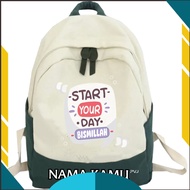 Mp Children's Koran Recitation Bag Star Day Bismillah Image Fashion Kids Boys and Girls Backpack 06