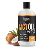 🇺🇸 特大量 63次份量 Intentionally Bare 有機 99.2% 純 C8 MCT 油  Pure C8 MCT oil  (946ml, 32oz) 63次份量 63 serving