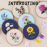 INTERESTING Embroidery Kit Gift Sewing accessories Beginner Needle Thread