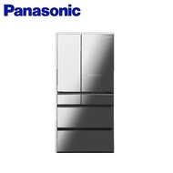 (員購)Panasonic 國際牌 日製650L六門變頻電冰箱NR-F659WX 鑽石黑(X1) -含基本安裝+舊機回收