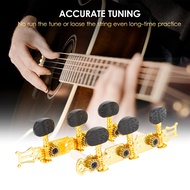 2pcs Classic Guitar Tuning Pegs Classical Guitar Machine Heads Guitar Knobs 1-pair Left Right 3L3R String Tunners for Classical Folk Guitar