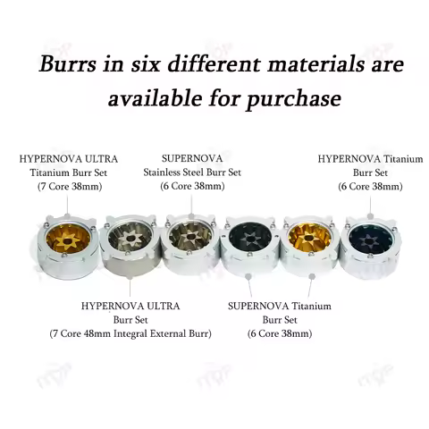 ITOP Seven-core 48mm Burr 6 Type of Burr for ITOP 03 Electric Coffee Grinder Household Coffee Bean G