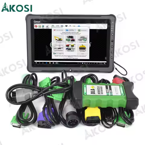 New Diesel heavy duty truck scanner fleet diagnostic tool JPRONore-gon dla+ 2.0 Adapter Commercial F