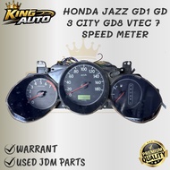 HONDA JAZZ GD GD3 CITY GD6 GD8 VTEC 7 SPEED METER PANEL/SPEEDO METER ORI USED JAPAN🇯🇵