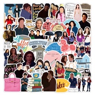 50Pcs Movie Gilmore Girls Stickers Pack For On The Laptop Fridge Phone Skateboard Travel Suitcase St