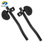 Perfeclan Adjustable Bicycle Handlebar Extension Sponge Comfort Grip Aluminum Accessory for Road Bik