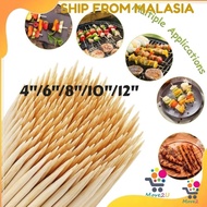 [500g] Bamboo Skewers / Bamboo Stick / Satay Stick / Satay Skewers / Lok Lok Stick / Lidi Bambu / Li
