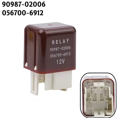 Automotive Relay 12V 4Pin 90987-02006 056700-6912 90987-02011 Hot Sale Replacement Accessories For T