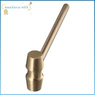 EMOTEMY Hammer, Brass Yellow Gavel, Lawyer Prop Judge Hammers Company