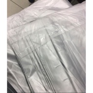 Silver Grey Courier Bag without Pocket /parcel bag courier