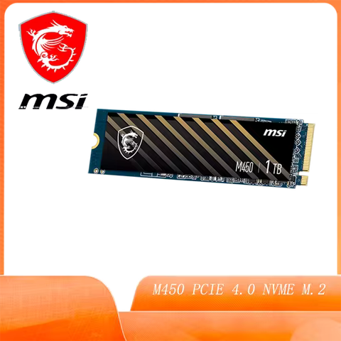 MSI SPATIUM M450 M.2 2280 500GB/1TB PCI-Express 4.0 x4, NVMe 1.4 3D NAND Internal Solid State Drive