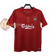 04 05 Liverpool Soccer jersey GERRARD Men Retro Football Shirt