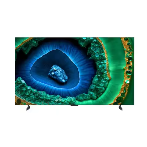 New 65-98'' Premium QD-Mini LED 4K UHD TV 5000 Nits With Google QLED Smart Flagship TV Flaunts Globa
