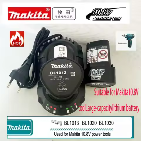 Makita Battery Replacement Tool 10.8V Makita Battery BL1030 Makita 10.8V Battery BL1013 BL1020 BL103