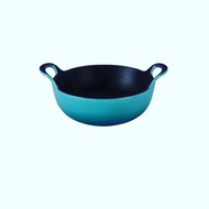 Le Creuset Cast Iron Balti Dish 24cm (Caribbean Blue)