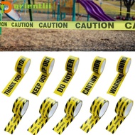 ORIENTLII Warning Tape, Black Character DO NOT ENTER Caution Signs Adhesive Tape, Tool KEEP OUT Hall