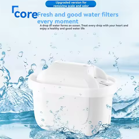 FORC-6 Pcs Kettle Universal Filter Cartridge For All Brita Maxtra+ Jug NOT For Waterdrop's Jugs Wate