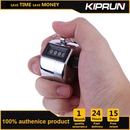 KIPRUN Digital Hand Tally Counter 4 Digit Number Mini Manual Hand Held Tally Counter Manual Counting Golf Clicker 0-9999