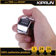 KIPRUN Digital Hand Tally Counter 4 Digit Number Mini Manual Hand Held Tally Counter Manual Counting