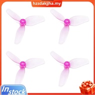 2Pairs 31mm 3-Blade PC Propeller  Prop 1.0mm Shaft for Meteor65 Meteor65Pro Air65 Quadcopter B