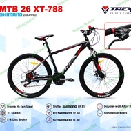 Sepeda Gunung MTB 26 Trex XT-788 21 speed Murah