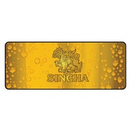 Singha Beer Bar Mat แผ่นรองเม้าส์&ที่รองโต๊ะ ตาราง 20 ซม. x 50 ซม. 3mm Neoprene