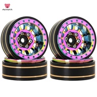 1.1in Beadlock Wheel Rims Negative Offset 3.5mm Wheels for 1/18 TRX4M 1/24 SCX24 FCX24 AX24 RC Upgra