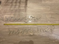 求婚牌 燈牌 LED燈 發光牌