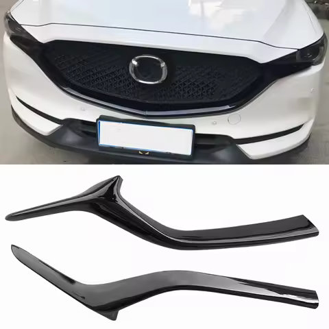 For CX-5 Car Grille Trim Strip Mazda CX5 FRONT Bumper Full Star RACING Grills Cover Trim ACCESSORIES