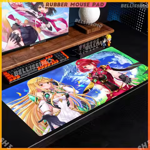X_xenoblade C_chronicles Mouse Pad 1200x600 Rubber High-end E-sports Mouse Pad Mouse Pad 4mm Super B