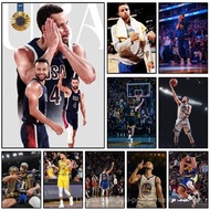 1PC S-Stephen Super Star C-Curry Poster Self-adhesive Art Waterproof Paper Sticker Coffee House Bar 
