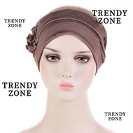 TRENDYZONE Women Hijab  Softness Scarf Cap Cancer Chemo Beanies Cap