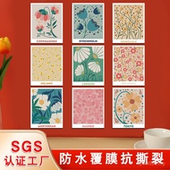 Flower Market Living Room Painting JA2B