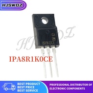 5PCS New  IPA8R1K0CE 8R1K0CE  IPA8R1KOCE 8R1KOCE  TO-220F 5.7A/800V N channel FET High-power In Stoc
