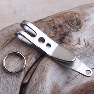 Bag Gear Pocket Suspension Clip with Key Carabiner Clip Outdoor Quicklink Keychain Key Suspension Po