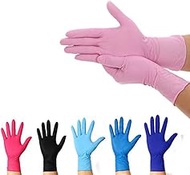 100Pcs/set Disposable Nitrile Gloves Cleaning Washing Disposable Gloves Universal Waterproof Work Safety Gloves Hot