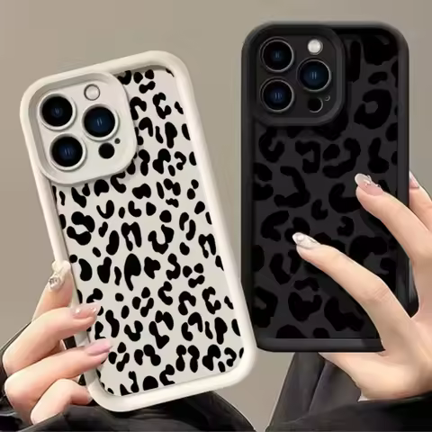 Luxury Leopard Phone Case For OPPO Reno 14 Pro 13F 13 12F 11F 12 11 10 Pro Plus Reno 7 8Z 8T 7Z 5G A